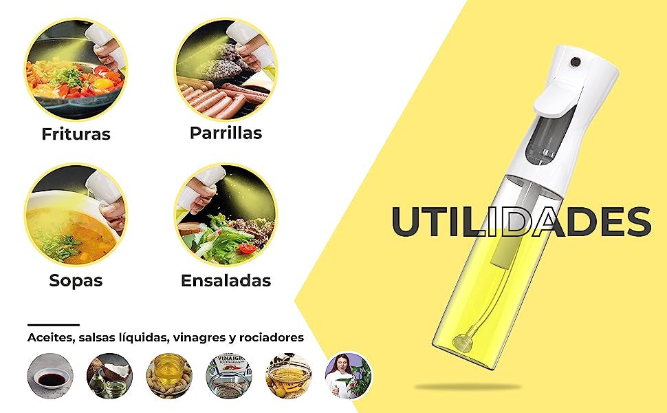 "ActivoTex" Pulverizador de Aceite para cocina